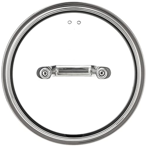 Scanpan Techniq SC41902200 Glass/Stainless Steel Lid, Transparent, 22 cm - Image 2