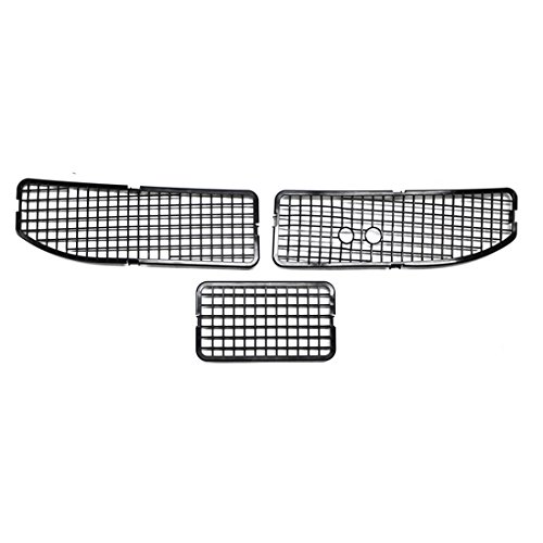 3-Piece Cowl Vent Grille Screens, 1968-72 GM A-Body with AC -  Speedway Motors, 92617707