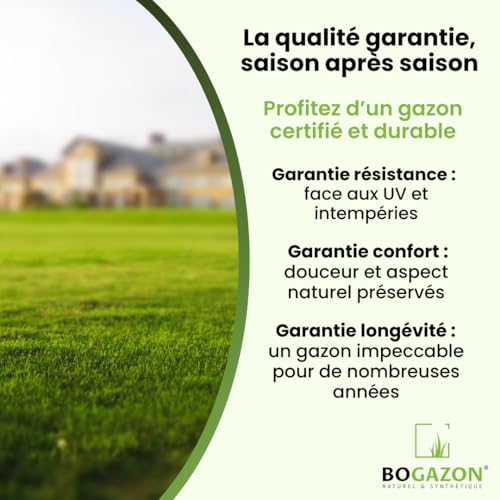Gazon synthétique résistant UV Gaïa pour oublier la pelouse brûlée - 7