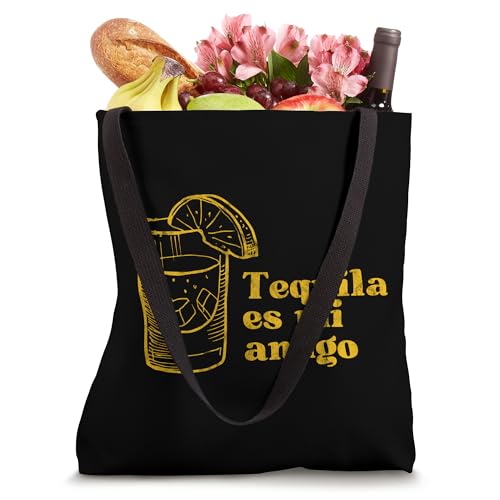 Bolso Tote Diseño Tequila Es Mi Amigo Lima miniatura 4