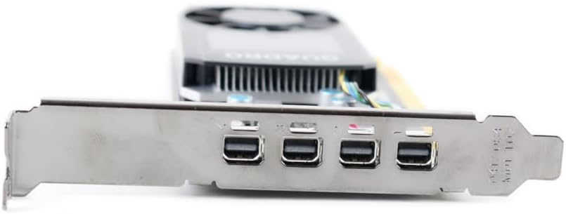 Dell 9460M Nvidia Quadro P600 2GB Graphics Card - Full Height - GDDR5 - PCI-E 3.0 X16-128-bit (Renewed)