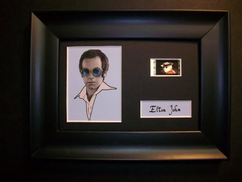 Elton John Framed Film Cell Display