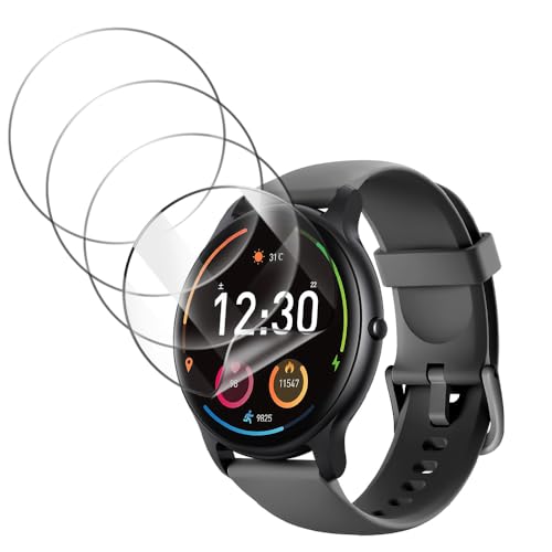 �y2025�V�o��z(4������)For Mstopone HT30 �X�}�[�g�E�H�b�` �ی�t�B���� �yHNWEIWEI�z ����0.3mm ���˒ጸ �w��ጸ ���{�� �S�ʕی� �ώw�� ������ �����ߗ� �X�}�[�g�E�H�b�` 1.7�C���` �ی�t�B����