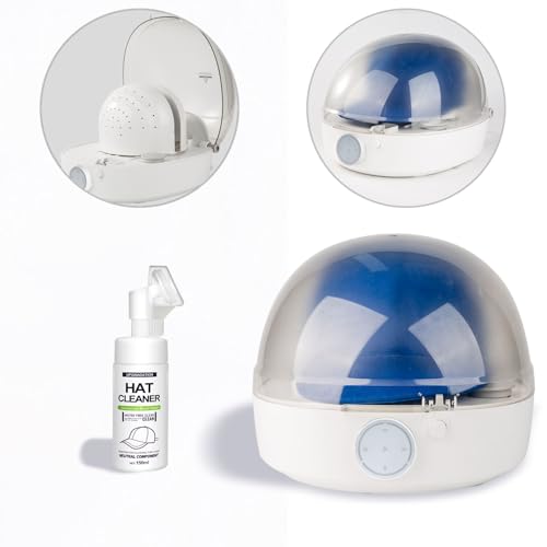 INNOPAW Automatic Cap Cleaner with steam and Dry,steam Cleaning&Ironing and Drying for Bucket Baseball Cap,hat Cleaner&Dryer for Trucker hat etc.… by INNOPAW - Used condition - US$127.98