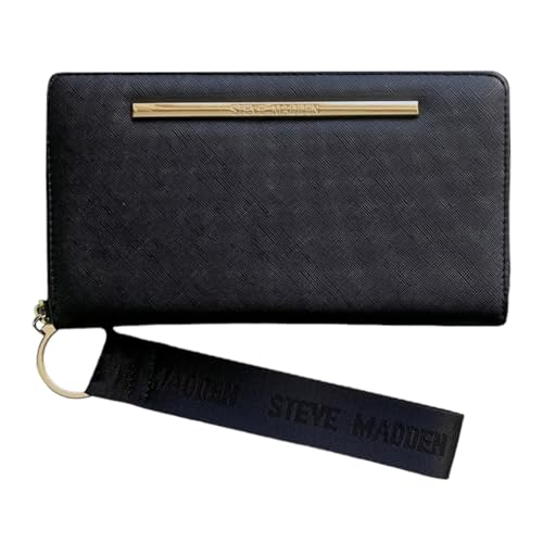 Image of Steve Madden Bzip-Web Zip Around Wristlet