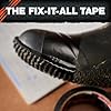 T-REX Flexible Waterproof Tape - Heavy Duty Adhesive Waterproofing Tape for Repair, Leaks, Roof Patches - Extreme Weather & UV Resistance - Black, 1.88" x 30 ft. (Pack of 1)