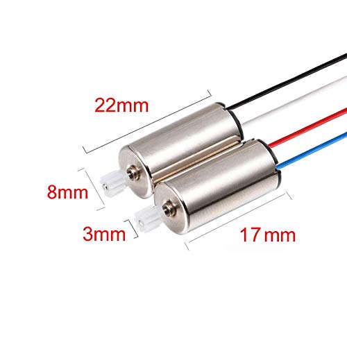 Chenjuan Motor For Syma X5Sc X5Sw X5Hc X5Hw X5Uc X5Uw X9 X9S Rc Drone Cw Ccw Main Motors Quadcopter Spare Parts Engine Accessories Electric Motors Parts (Color : 4Pcs 2A2B) #TOP2