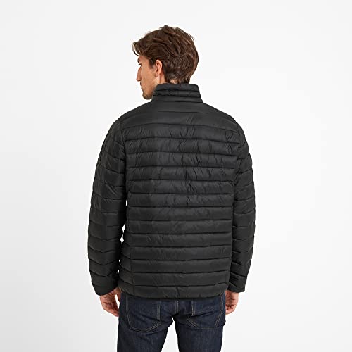 TOG24 Gibson Mens Puffer jacket Lightweight Padded Jacket Water Resistant Quilted Coat Ultra Warm Wind Resistant for Hiking Casual Skiing Black S - Image 3