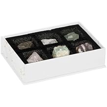 KARMA AND LUCK Feed Your Passion Aries Zodiac Crystal Box Fire Sign Healing Crystals for Strength, Courage & Motivation Gift Set