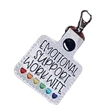 Schlüsselanhänger mit Knopf, Autohalter, Weihnachtszubehör, Weihnachten für Frauen