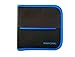 Memorex CD/DVD Nylon Wallet Black with Blue Piping, 48 Count (32020021682)