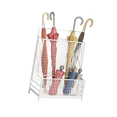 Support de rangement pour parapluie maison et bureau à double compartiment - 2