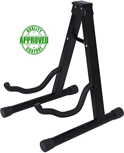 JM FOREST - Soporte Universal Plegable A-Frame, TPM GS-03 Pie Stand para Guitarras Eléctricas, Acústicas y Clásicas - Rockmusic Cover