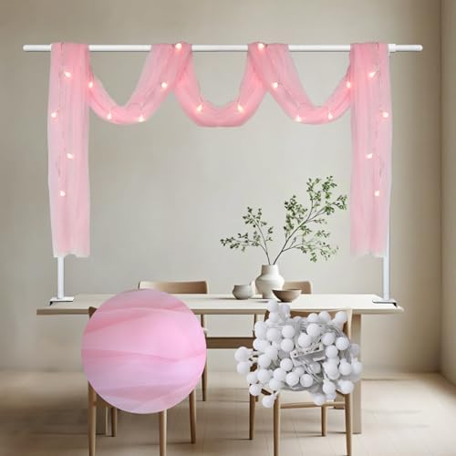 Barre de présentation de table avec pinces hauteur 76-115 cm - 2