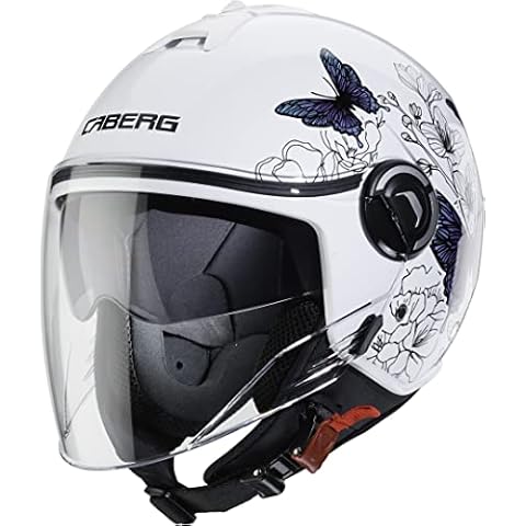 Caberg Riviera V4 Muse Ladies Open Face Motorcycle Helmet M Muse Cover