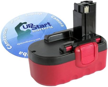 2X 18V Battery for Bosch BAT181, 13618, BAT026, 33618, 52318, 23618, BAT025 | Compatible with Bosch 35618, 32618, 2607335688, 3860K, 3453, BAT180, PSB 18 VE 2, 22618, 1662, 15618, 1644