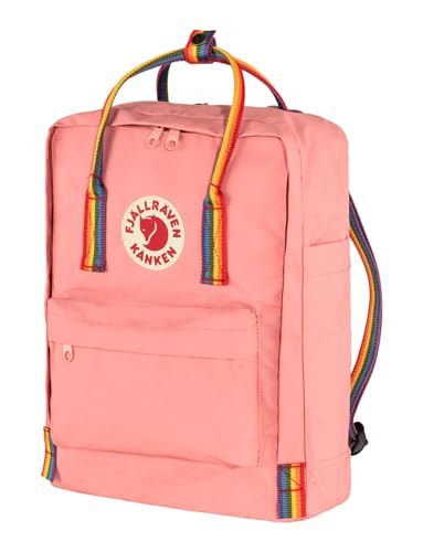Image of Fjallraven Kanken Rainbow Pink /Rainbow Pattern One Size