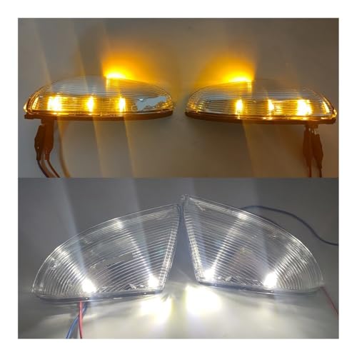 Luz de espejo lateral de automóvil con intermitente secuencial Ram 5