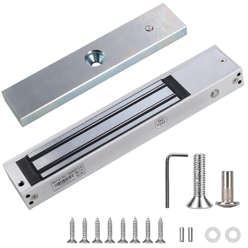 Image of UHPPOTE 280KG Holding Force Electric Magnetic Door Lock Fail Safe for Single Door Access Control