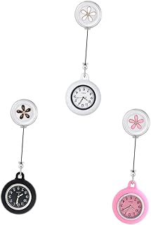 3 Pçs Relógio De Enfermeira Presentes De Enfermeira Presentes De Estudante Enfermeira Relógios De Enfermeira Relógio De Bolso Relógio De Enfermeira Broche De Lapela Relógio De