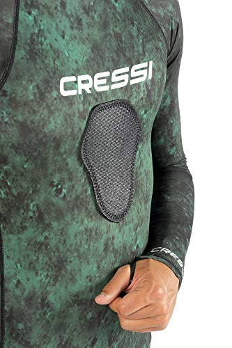 Cressi USW010206G Unisex Adult Crew-Neck Camouflage Rash Guard thumb #4