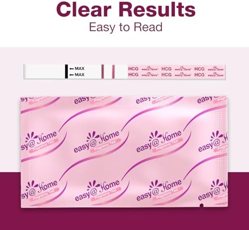 easy@Home Pregnancy Test Strips: 20 Pack Early Detection hCG Tests — view 3
