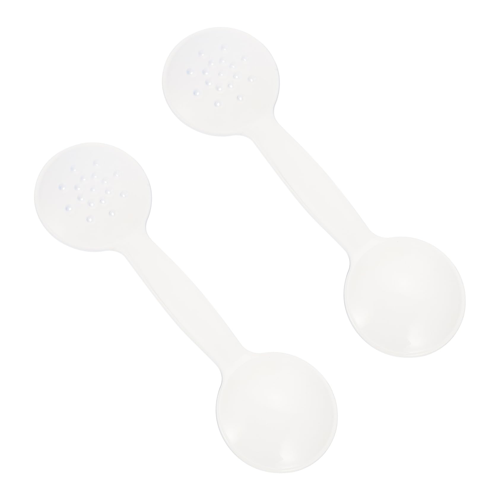 FRCOLOR 4 Pcs Optometry Eye Shield Eye Shield Convenient Vision Test Tool Eyesight Exam Optometry Tool Occluder Eye-Shielding Plate Plastic Eye Occluder Spoon Chart Pointer