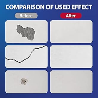 Drywall Repair Kit,2 Pack Wall Mending Agent,Wall Spackle with Scraper, Wall Surface Hole Fill Quick and Easy Solution