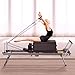 AddWin Pilates Reformer Sitting Box, Pilates Equipment for Home Gym and Professional Studio Use, Pilates Reformer Accessory for Pilates Exercises - Upgrade Foldable Deisign Patent