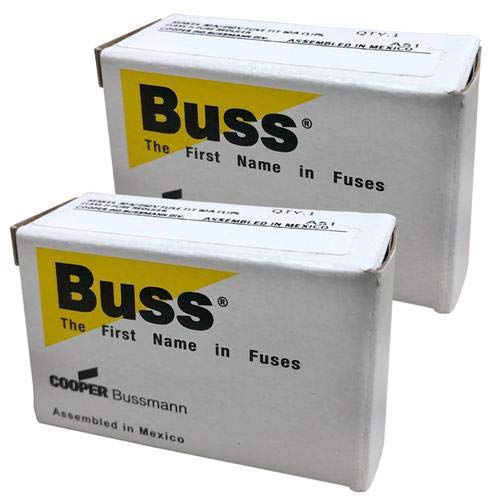 Pack Of (2) Cooper Bussmann No 263 Number-263 Non Rejection Pair Cartridge Fuse Reducers #TOP1