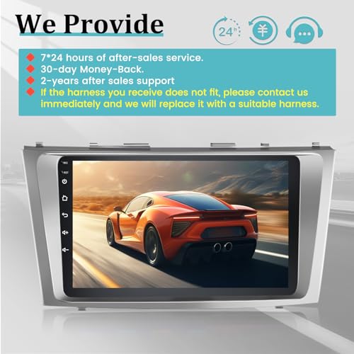 [2+64G] Rádio de carro para Toyota Camry 2006 2007 2008 2009 2010 2011-9 polegadas Android 13 Camry