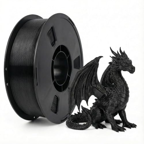 FANCYPOP Matte PLA Filament (Black), 1kg