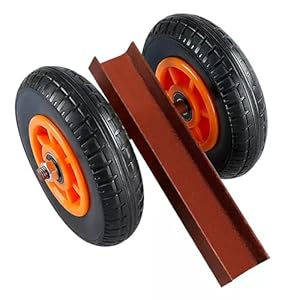 WPWSDWMX 200kg Plattenwagen mit Gummireifen