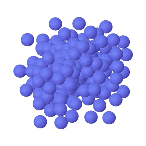 rockible 150Pcs Ping Pong Balls 40mm Table Tennis Balls Bouncy Balls Pingpong Balls for School Games Pool Games Kids Recreational Play, Purple