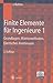 Produktbild Finite Elemente für Ingenieure 1: Grundlagen, Matrixmethoden, Elastisches Kontinuum (Notes on Numerical Fluid Mechanics and Multidisciplinary Design, 83)