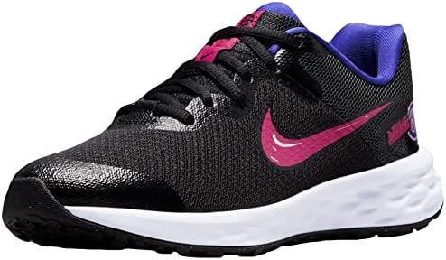 NIKE 1093997 Revolution 6 SE Baby/Todd,BLAC Black/Very Berry-Lap
