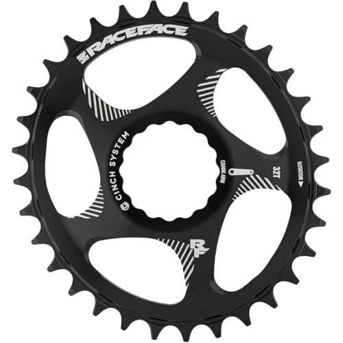 Plateau ovale vtt direct mount cinch avec profil de dents pour transmission 12v