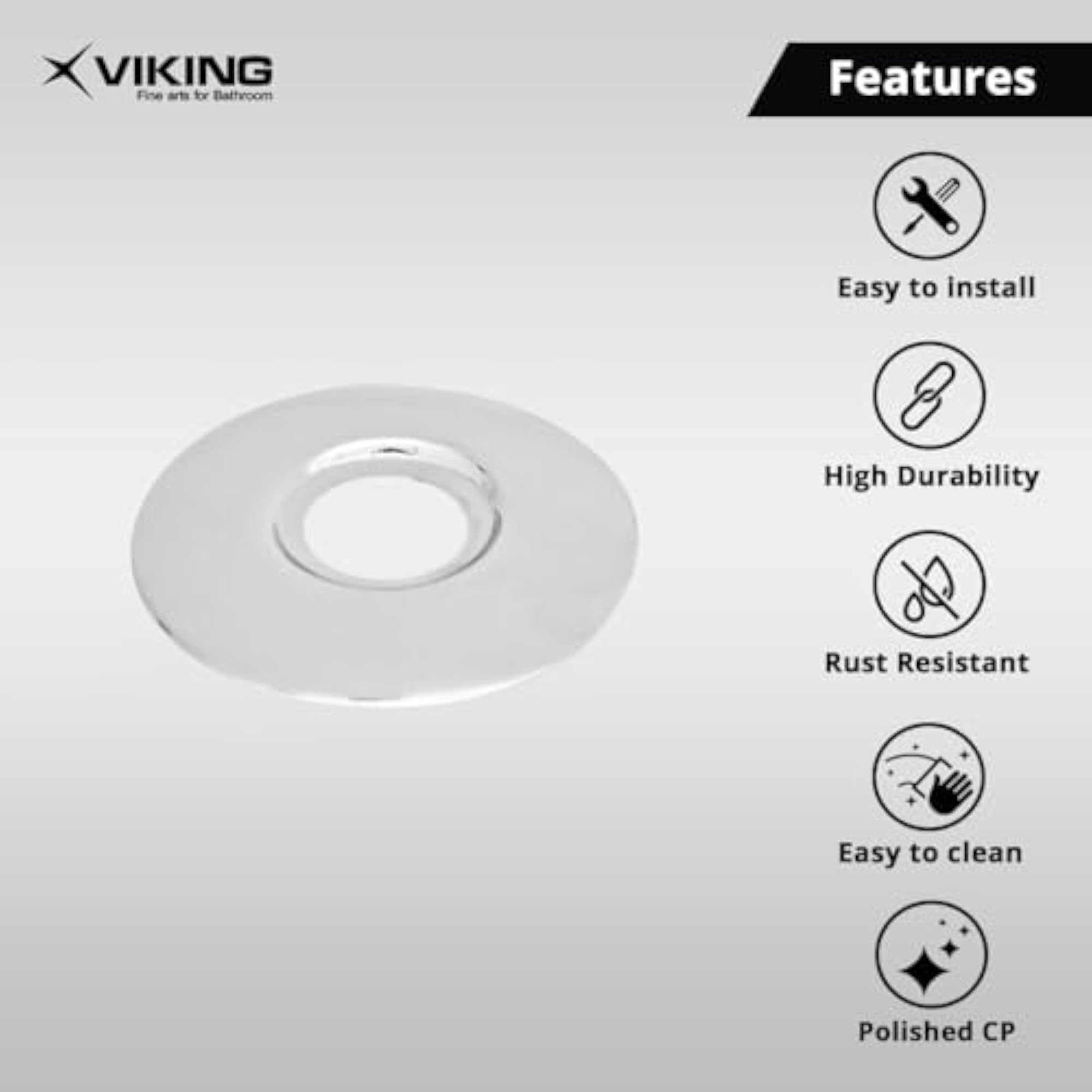 Brass Flange Regular-Flat Thread Size 15mm