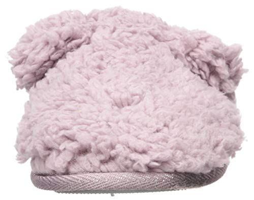 Image of Dearfoams Women's Sydney - Fireside Slippers Shearling Memory Foam Indoor /Outdoor Slipper with Platforms and Wide Widths