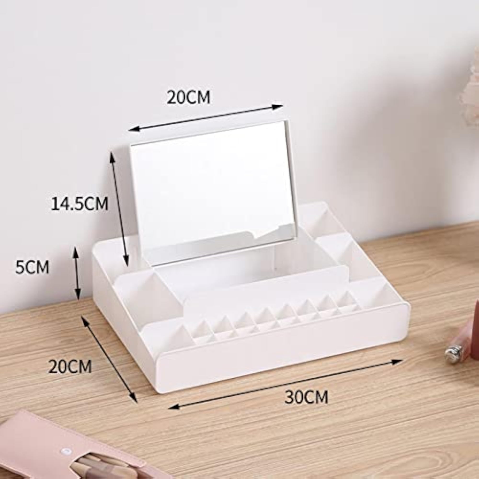 Cosmetic Storage Box Jewelry Holder for Bathroom