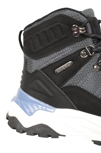 Mountain Warehouse Hike Womens Waterproof Walking Boots - Mesh Upper & Lining, Deep Lugs, Heel & Toe Bumpers - Best for Spring Summer & Outdoors Black Adult Shoe Size 7 - Image 8