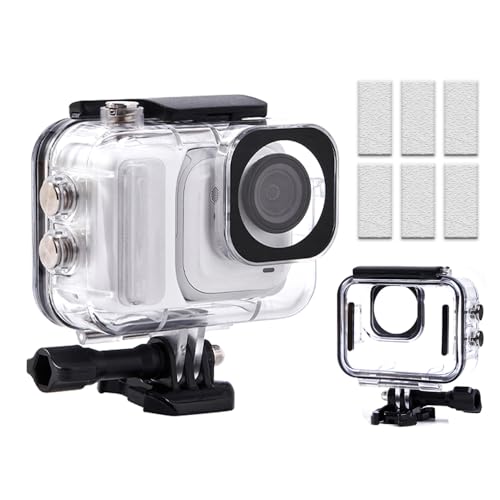 KETOPKIN Dive Case for Insta360 GO Ultra Camera,60M/196FT Underwater Diving Housing Waterproof Protection Shell with Bracket for Insta 360 GO Ultra Accessories