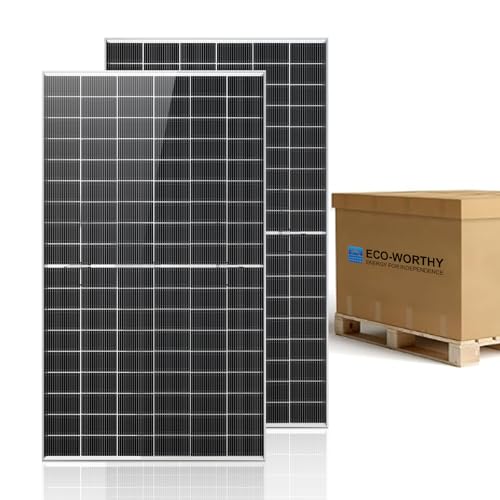ECO-WORTHY 500W*36 Solarpanel Monokristallin 16BB Bifaziale...