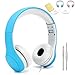Produktbild Getlink Kopfhörer für Kinder mit Lautstärke Begrenzung Gehörschutz & Musik-Sharing-Funktion, Kinderkopfhörer mit sichere Lebensmittelqualität und Abnehmbarem Kabel für Jungen und Mädchen, Blau