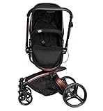 Carrinho Travel System Vulkan 360º Preto e... glide