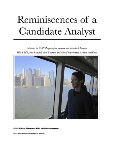 Reminiscences of a Candidate Analyst