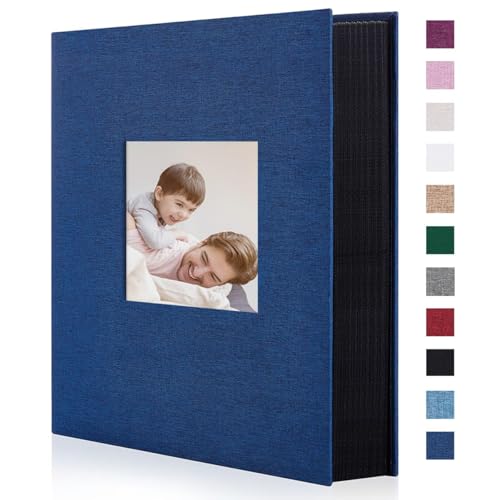 Artmag Stoff-Fotoalbum, 10 x 15 cm, 300 cm, große Kapazität, für Familienhochzeit, Jahrestag, Leinenalbum… – Ansicht 1