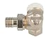 Produktbild TA Heimeier Thermostat-Ventilunterteil V-exakt II Wi-Eck li RG vernickelt 1/2 Zoll, 3713-02.000