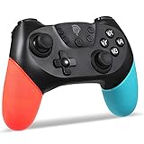 [Ergonomisches Design] Mit dem neuesten ergonomischen Design, das für alle Erwachsenen und Kinder geeignet ist, dem rutschfesten Design des Controllers und dem guten Widerstand der Tasten, damit Sie sich auch bei langen Spielen wohl fühlen.