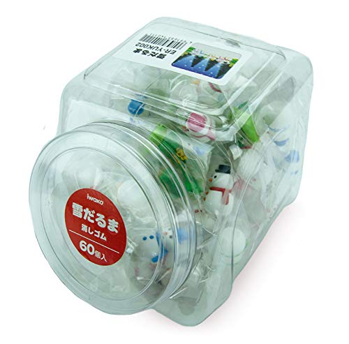 IWAKO ER-YUK002 Gomme da Collezione per Cancellare, 60 Pezzi – vue 3